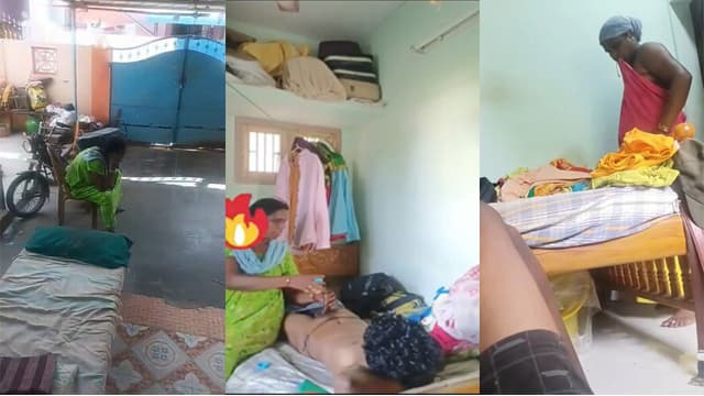 Tamil Aunty Manipulated Oil Massage By Son Dick & Talking – Cumshort Video