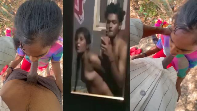 Tamil Teen Brother & Sister Outdoor Dick Fucking Porn